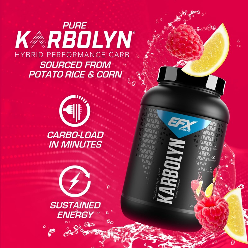 EFX Sports Karbolyn Fuel | Fast-Absorbing Carbohydrate Powder | Carb