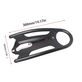 Motorcycle Solo Luggage Rack for Kawasaki Vulcan S 650 VN650 2015-2023, Rear Passenger Seat Detachable
