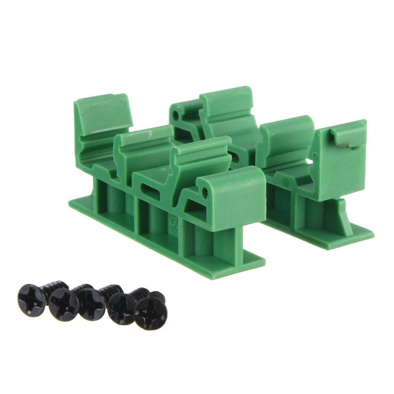 Comidox Set of 5 PCB Din C45 Rail Adapter Circuit