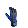 Scale Wear Design Black Stealth Football Receiver Gloves - Grip