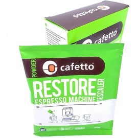 NA Cafetto Restore Organic Descaler 0.88oz Pack of 4 Safe for Espresso Machines