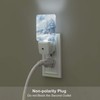 FSHVQKD Snow Forest Night Light,Plug-in Night Lights with Dusk-to-Dawn Sensor
