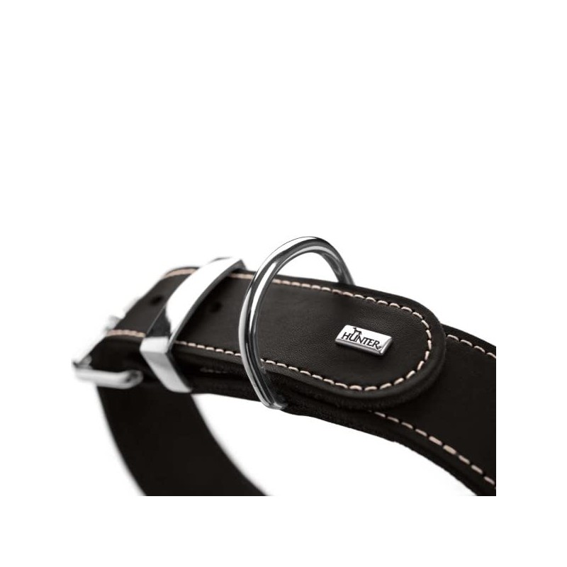 HUNTER Collar Aalborg Special, 50 67273 Soft genuine cow leather,