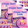 Creamy Swirled Hard Candy – Strawberry Peach & Blackberry Flavors