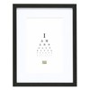 Deknudt Frames S66KF2 P1 18x24 Photoframe black wood