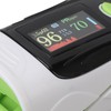 Fingertip Pulse Oximeter Adjustable Automatic Portable OLED Blood Oxygen Saturation