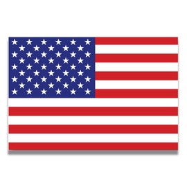 Magnet Me Up American Flag - Heavy Duty Magnetic American Flag (Red, White & Blue - 4" x 6") Demonstrate Your Love for Your Country USA Magnet Flags for Cars, Trucks, Refrigerators and Other Surfaces
