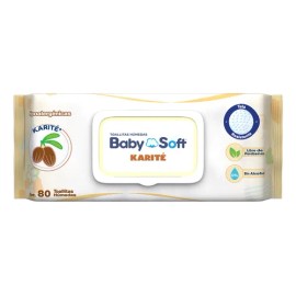 Toallitas Húmedas Baby Soft Karité 80 piezas