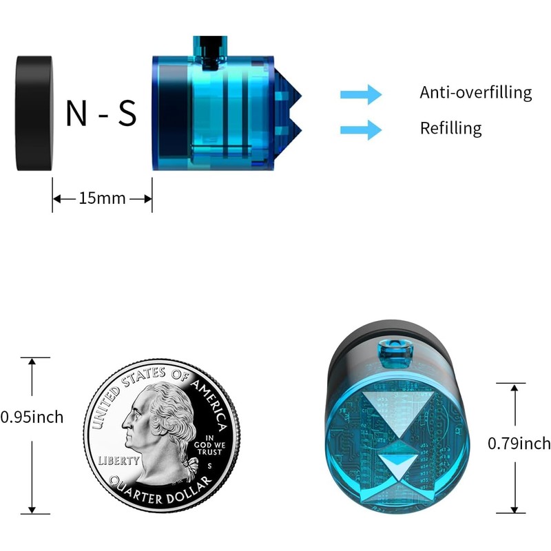MagTool Aquarium Auto Top Off System, Upgraded Version Aquarium ATO