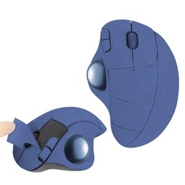 LAZIRO Grip Tape for Logicool M575/M575S / M575GR Mouse Anti Slip Tape [All - Inclusive] Excellent Absorbency Anti-Slip Tape for Gaming Mouse Anti-Slip Tape Pre-Cut (Blue)