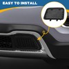 TOPUS Front Bumper Grille Tow Hook Insert Cover Set for