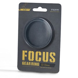 TILTA Seamless Lens Focus Gear Ring φ53-55mm for Tilta Mini Follow Focus Nucleus Nano DSLR, 360 ° Rotation Focus Gear Video Camera Lens Accessories TA-FGR-5355