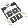 JUVA Handle Set Aluminium Door Fitting Anthracite Door Handle Room