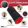 Wowtowelz Microfibre Towel (Black, 180 x 110 cm)