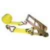 US Cargo Control 4 Inch x 30 Foot Yellow Ratchet