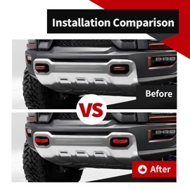 Voodonala for Dodge RAM TRX 2018-2025 Tow Hook Cover Tow Hitch Cover for RAM TRX 1500 2018-2025(Red,2pc,ABS)