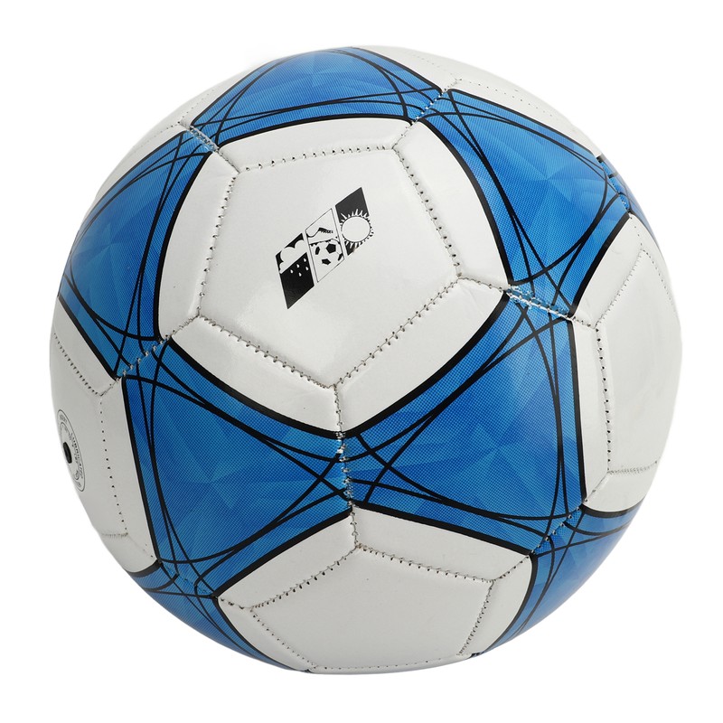 Soccer Ball Blue and White Color Thicked Size 5 Children