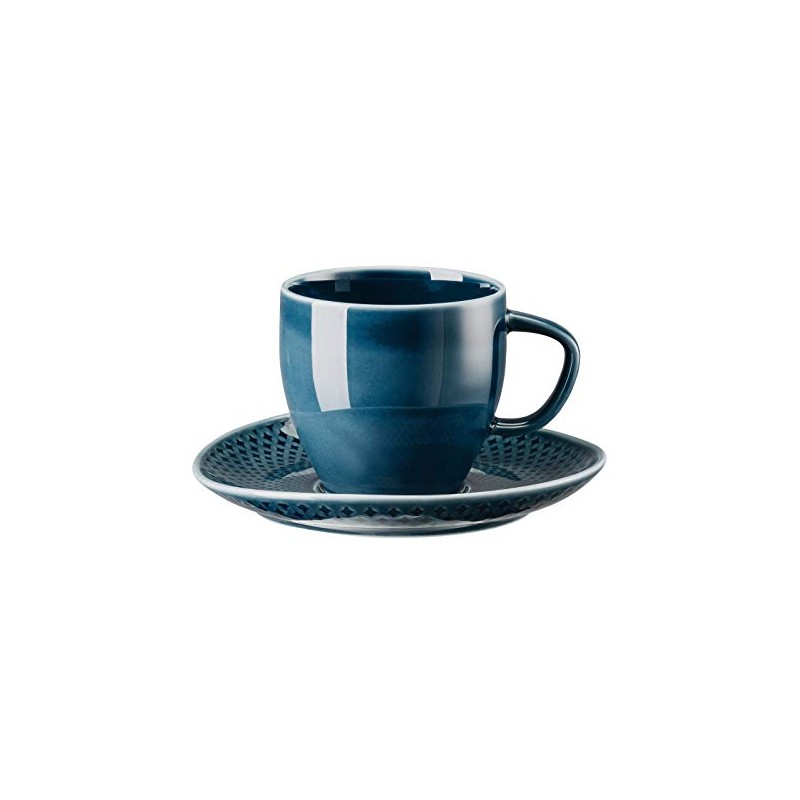 Rosenthal Junto Ocean Blue 10540-405202-14770 Coffee Cup Set of 2