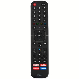 ERF2B60H Control remoto reemplazado por voz para Hisense Smart TV 40H5609 40H5500F 32H5500F 32H5520F 32H5530F 32H5540F 40H5520F 40H5530F 40H5540F 32H540F 555F F 55F 2H5590F 32H56G 50Q7G 75Q7G 65H9G