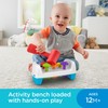 Fisher-Price Toddler Toy Tap & Turn Bench Pretend Tools 2-Sided