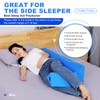 Fanwer 35'' Side Wedge Pillow for Sleeping,Positioning Wedge for Side