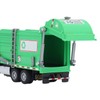 1:32 Garbage Truck Toy with Dumpster 4 Trash Bins Friction