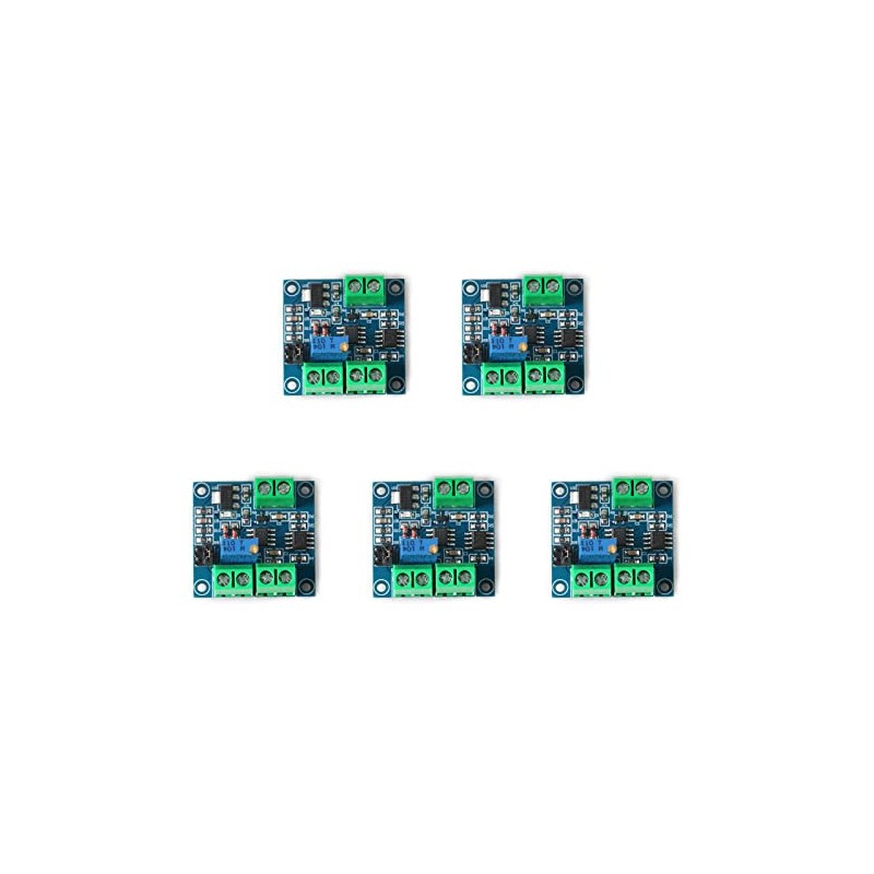 JESSINIE 5Pcs Voltage to PWM Module 0-5V 0-10V to 0%-100%