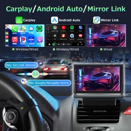 IKASEFU 9" Android 13 Wireless CarPlay Android Auto Car Radio Receiver for 2003-2005 Dodge RAM, 2+32G Touchscreen Double Din Car Stereo with WiFi Bluetooth FM RDS GPS Navigation AHD Backup Camera