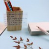 Jiemay Transparent Sticky Notes Pad 3x5 Inch, Clear Sticky Notes