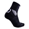 UYN Men's Run Trail Challenge Sock, Black/White, M EU