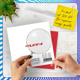 Stuff4 Funny 90th Birthday Card - 32873 Days Old - Hilarious 5.7 x 5.7 Inch Greeting Card for Men, Women, Grandma, Grandpa, Mom, Dad - No Ink Smudge for Messages - Birthday Card Humor for Adults