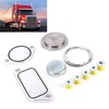 EGR Plug Kit 5pcs Aluminium Alloy Gaskets 5pcs Rubber Plugs