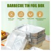 50Pcs Foil Tray Aluminium Foil Baking Trays Foil Take Out