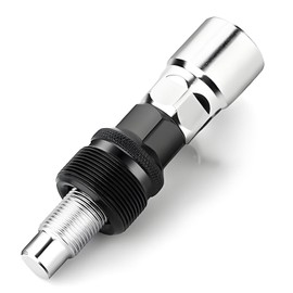 CMBXAQ Bicycle Crank Puller, 16 mm Key - Universal Bottom Bracket Tool for Standard, Square, 4-sided & ISIS Crank Arms - Robust Crank Puller Set for Wheel Repairs