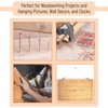 Mr. Pen- Nail Assortment Kit, 600 Pcs, 4 Sizes, Rose