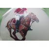 H067 Hand-made Christmas Ornament horse polo pony - chestnut sorrel