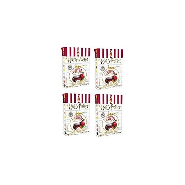 Bertie Bott's Every Flavour Beans Jelly Beans Harry Potter 4 pack by Jelly Belly [Foods]