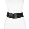 Slinky Brand Sequin Elastic Belt XS/S: approx. 24