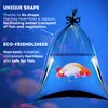 APQ Clear Plastic Fish Bags for Live Fish, 10 x