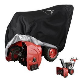 Himal Outdoors Snow Blower Cover-600D Heavy Duty Polyester,Waterproof,UV Protection,Universal Size for Most Electric Two Stage Snow Blowers 47" L x 32" W x 40" H (L)