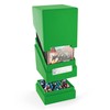 Ultimate Guard Standard Size 100 Plus Monolith Deck Case (Green)