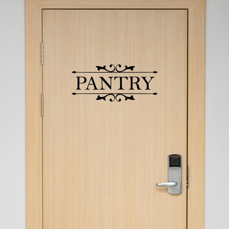 Pantry Vinyl Wall Decal Sticker Art Decal for Pantry Room