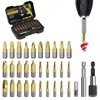 DTRUCTIEW 33PCS Titanium Damaged Screw Extractor Set, HSS 4341 Screw