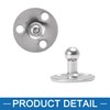 A ABSOPRO Car Ball Studs Mounting Brackets 10mm Round with