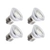 CTKcom 5W PAR16/HR16 LED Spotlight Bulb(4 Pack)- E26/E27 Base COB