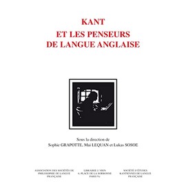 Kant Et Les Penseurs de Langue Anglaise