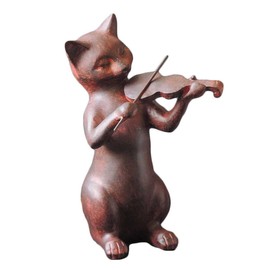 Oriental 石創 Animal Ornament Violin Cat 11021