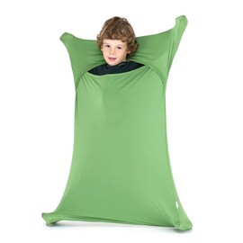 SANHO Premium Sensory Sock,Small, 35" L x 20" W, Good for Height:Up to 40", Updated Version,Green