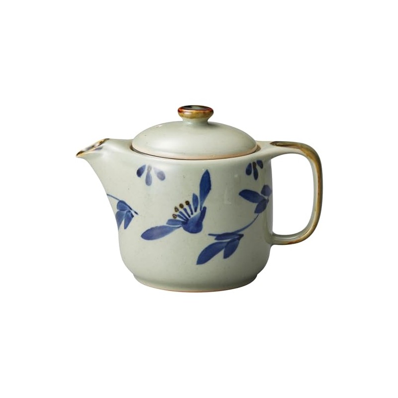 Banko Ware 18989 Kai Zen Pot with Net Teapot, Ranman,