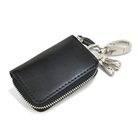 Vermani Tochigi Leather Smart Key Case, Black